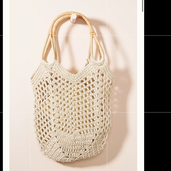 Anthropologie Handbags - NWT Anthropologie Kimbra crochet tote